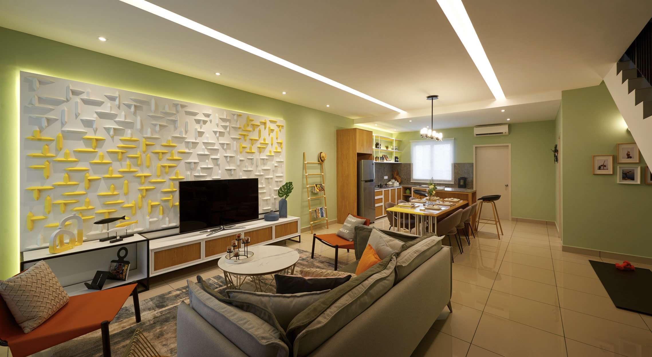 An interior shot of a Starling show unit (Photograph by IJM Land)